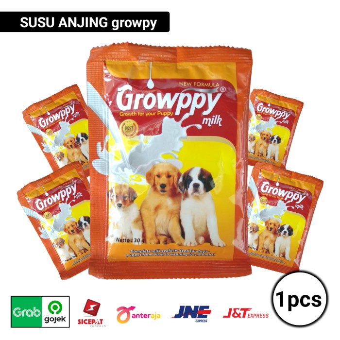 Jual Growppy Dog Milk Puppy 30gr / 1 Pcs | Shopee Indonesia