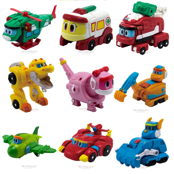 Jual Gogo Dino Explorers Mini Transforming Dinosaur Robot Vehicles ...