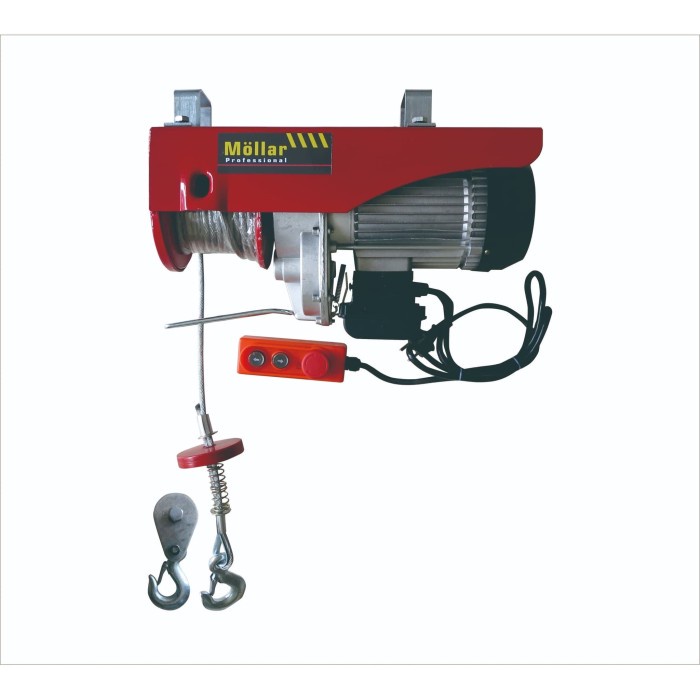 Jual Electric Hoist Mollar Hst600 1200 Kg Katrol Elektrik Shopee