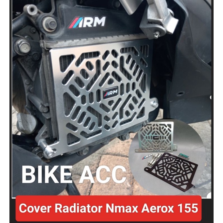 Jual Cover Radiator ARM Nmax Aerox 155 Model Ciber Dan Pattern | Shopee ...