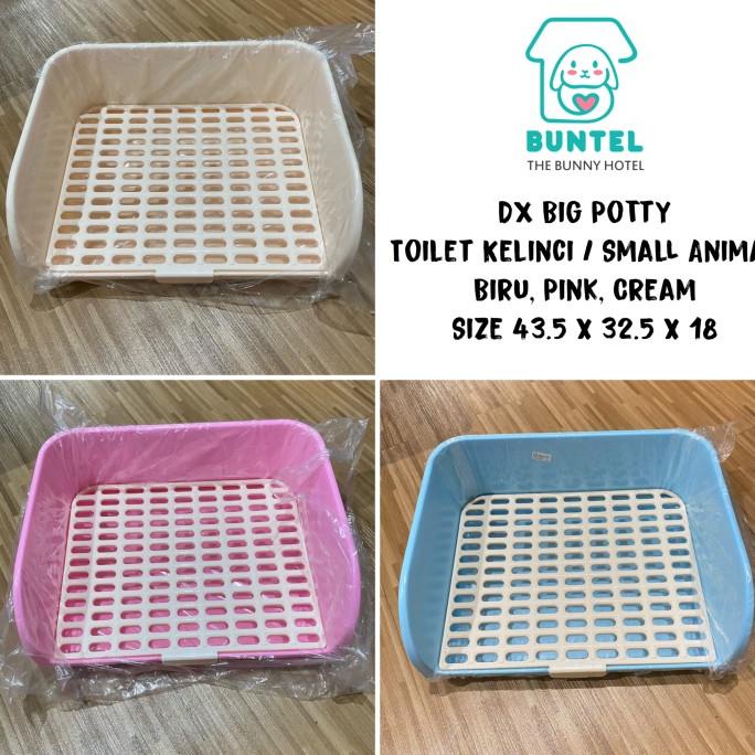Jual DX Big Potty potty litter box deluxe khusus kelinci small animal