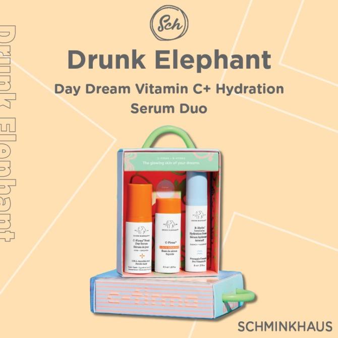 Jual DRUNK ELEPHANT Day Dream Vitamin C + Hydration Serum Duo Shopee