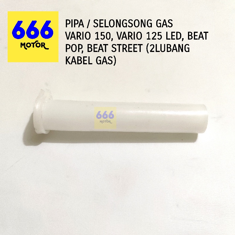Jual PIPA SELONGSONG GAS VARIO 150 VARIO 125 LED 2LUBANG WARNA RANDOM ...