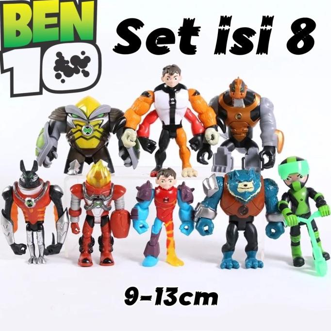 Jual BARANG TERBARU !!! Figure Ben 10 2021 Ben 10 Omnitrix Action ...