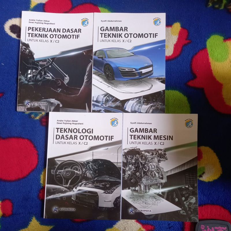 Jual ORIGINAL BUKU PEKERJAAN DASAR TEKNIK OTOMOTIF GAMBAR TEKNIK