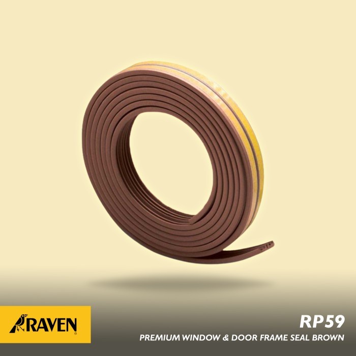 Jual [Ori] Raven Rp59 Coklat 20 Meter Door Seal Penutup Celah Kusen ...