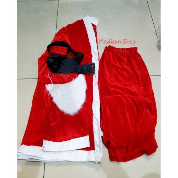 Jual Kostum Natal Baju Santa Tebal Dewasa Jaket Santa Janggut Putih Murah Shopee Indonesia 1276