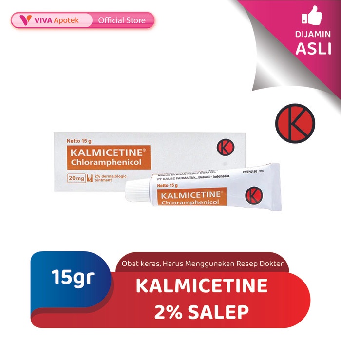 Jual Kalmicetine 2% Salep / Infeksi Kulit / Infeksi Bakteri (15 Gram ...