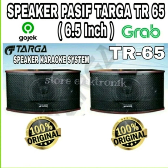 Jual Speaker Pasif 6 5 Inch Targa Tr 65 Speaker Karaoke System Shopee