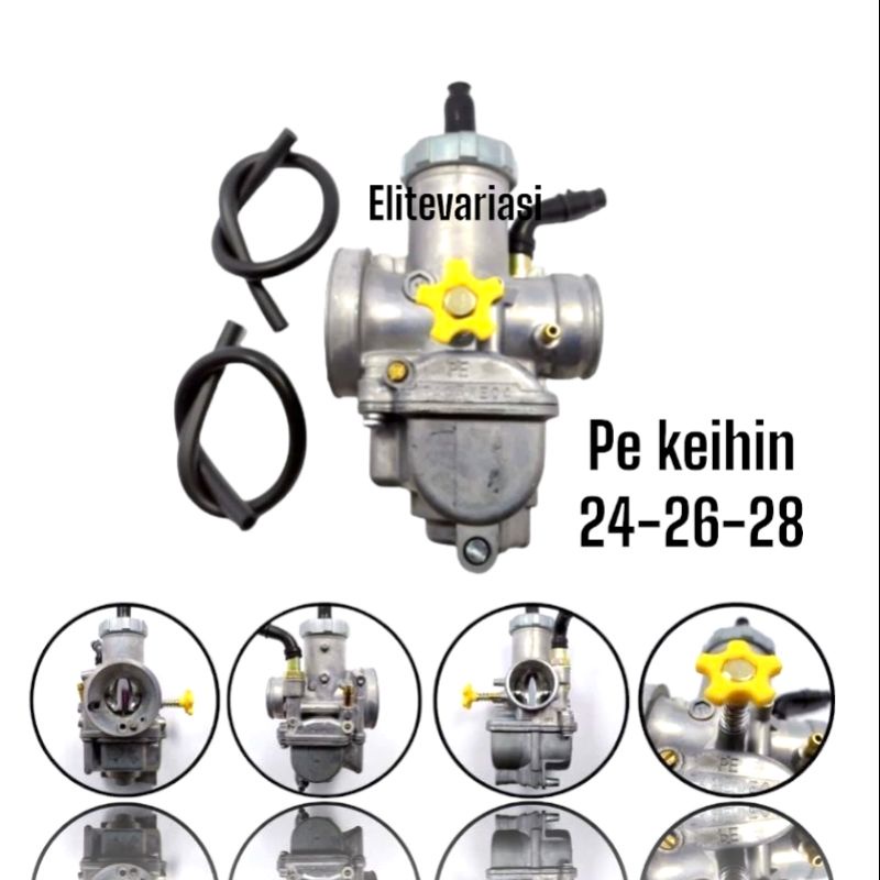 Jual Kalbu Karbu atau carbu racing standar variasi keihin Pe 24 26 28