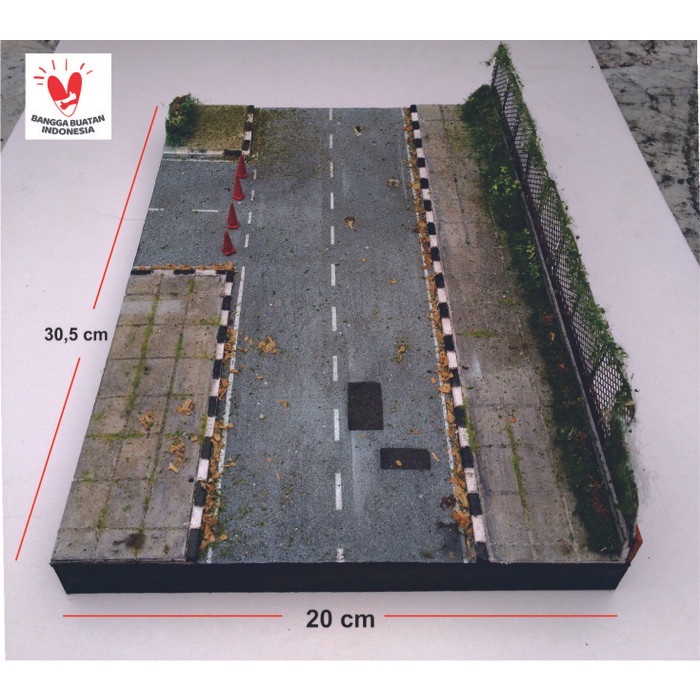 Jual Miniatur / Diorama / Maket / Replika Jalan Raya Skala 1:64 Ready ...