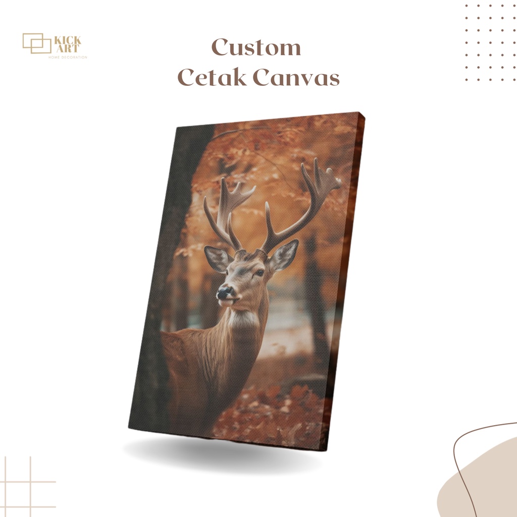 Jual Custom Cetak Foto Canvas Dan Lukisan Cetak Canvas Premium Shopee Indonesia