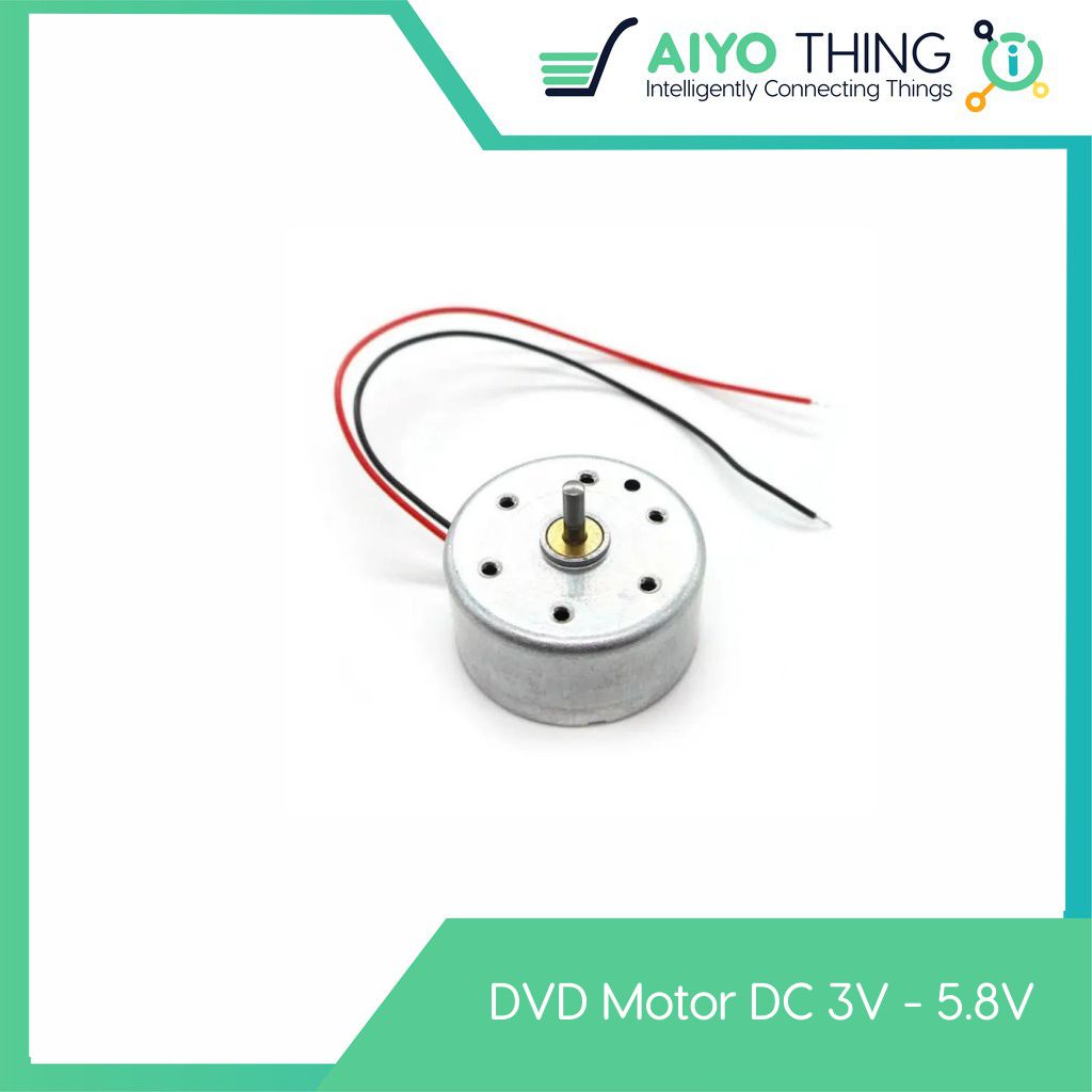 Jual DVD Motor DC 3V - 5.8V Dinamo Mini Arduino | Shopee Indonesia