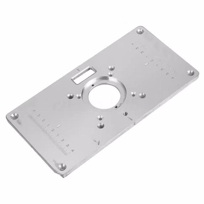 Jual fif Table Router Insert Plate Adapter Dudukan Mesin Router Trimmer ...