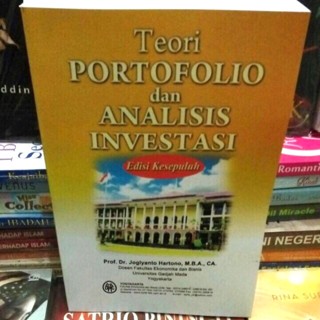 Jual TEORI PORTOFOLIO DAN ANALISIS INVESTASI EDISI 10 BY JOGIYANTO ...