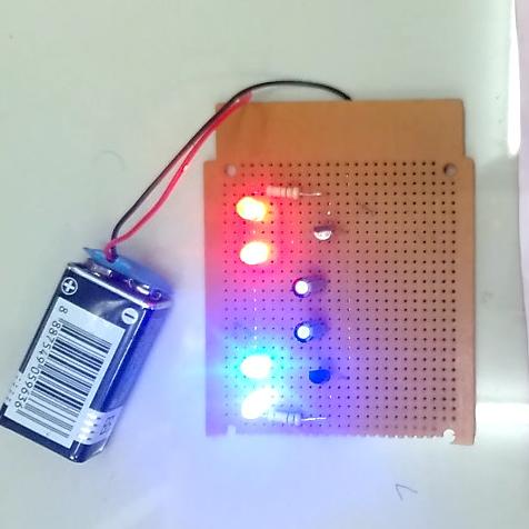 Jual Terbaru Lampu Flip flop Lop fliplop Rangkaian Praktek Elektronika