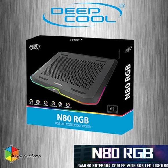 Jual Deepcool N80 Rgb Gaming Notebooklaptop Cooler Shopee Indonesia