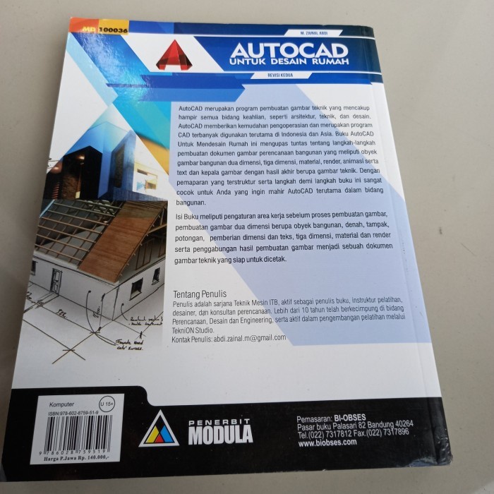 Jual Buku Desain Rumah - Terjangkau Buku Autocad Untuk Desain Rumah Revisi Kedua | Shopee Indonesia