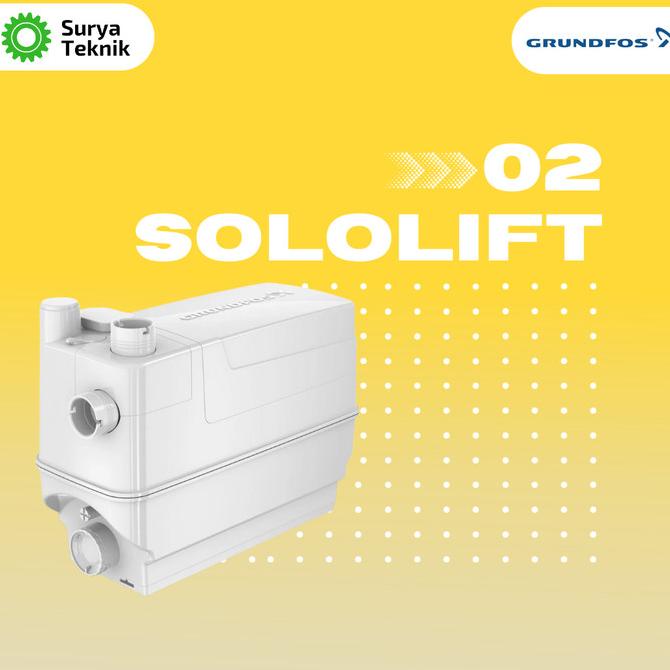 Pomacpa Maceratrice Grundfos Sololift 2C-3 - Per Lavatrice E Lavello, Acciaio Inox, 220V, Colore Grigio - Foto 6