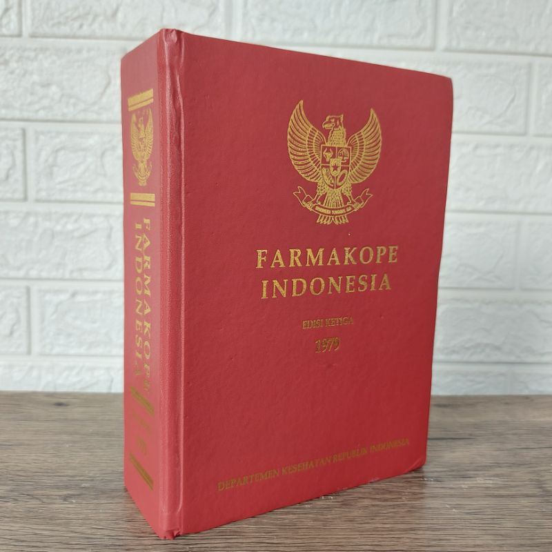 Jual Farmakope Edisi Hard Cover Buku Farmasi Dasar Farmakope Iso