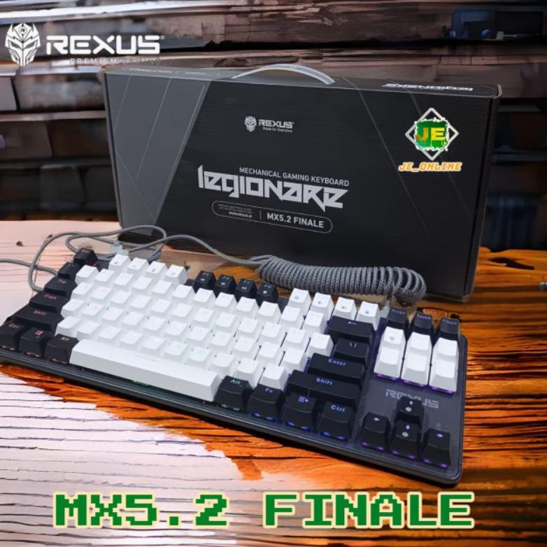Jual Rexus mx 5.2 Finale Keyboard Gaming Mechanical | Shopee Indonesia