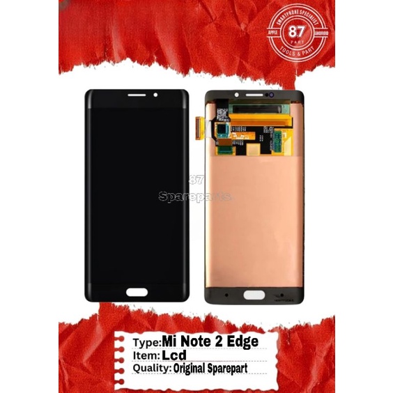 Jual Layar Lcd Xiaomi Mi Note 2 Edge Fullset Touchscreen Original ...