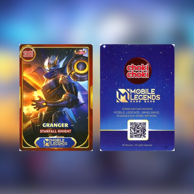 Jual Kartu Mobile Legends Choki Choki Granger Starfall Knight | Shopee ...