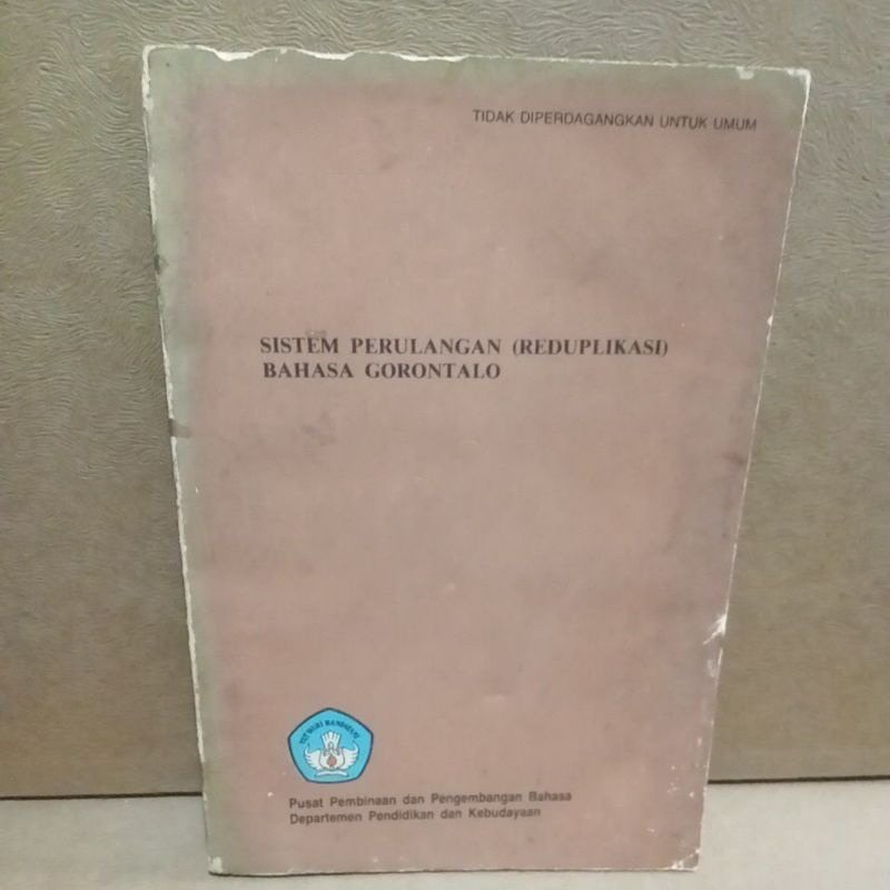 Jual Buku Original SISTEM PERULANGAN REDUPLIKASI BAHASA GORONTALO ...