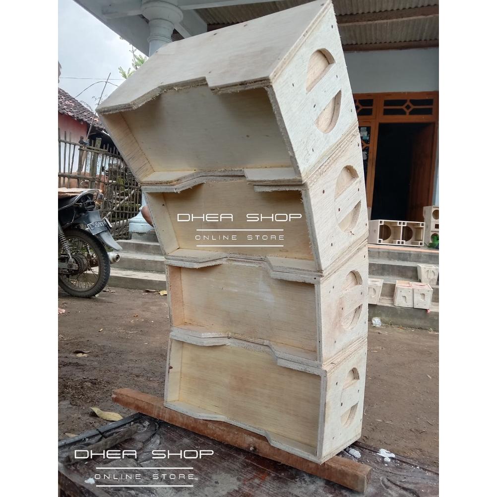 Jual Best - Box Speaker Line Array 4 inch Double ~ | Shopee Indonesia