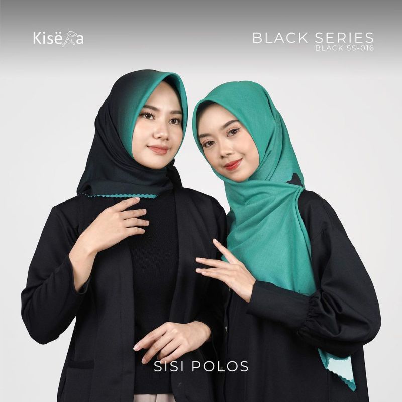 Jual Kisera Kerudung Hijab 2 Warna dengan 1 sisi Polos & 1 sisi Motif ...