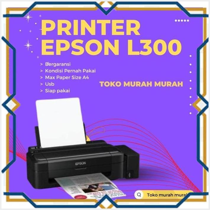 Jual [TMP] PRINTER EPSON L300 UNIT PRINTER EPSON L300 SIAP PAKAI NORMAL ...