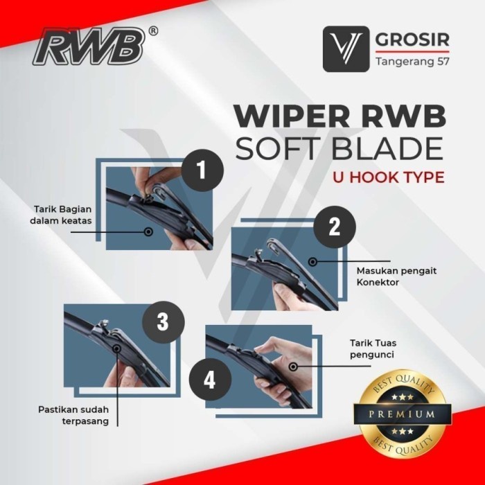Jual Wiper Subaru Xv Gp 2013-2017 Soft Blade Rwb 2 Pcs Best | Shopee ...