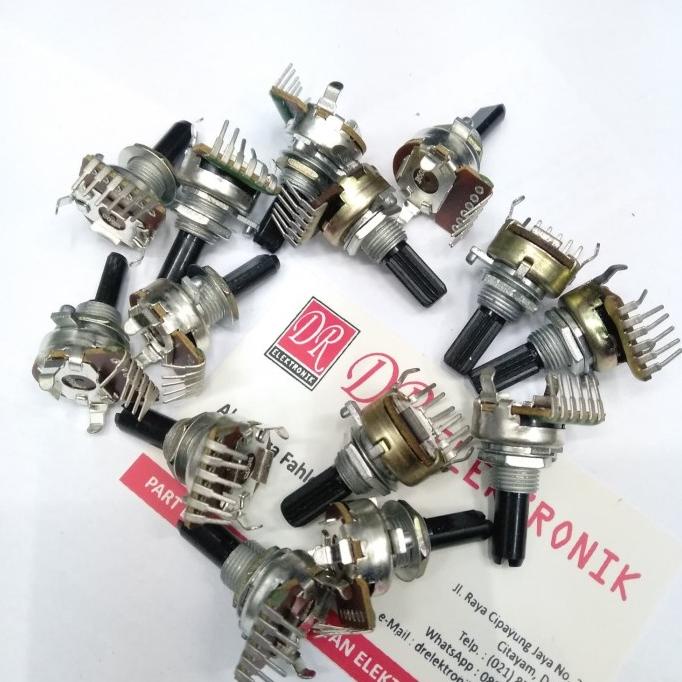 Jual Potensio ORI tape politron Polytron nonCT non CT 50K 6 kaki pin ...