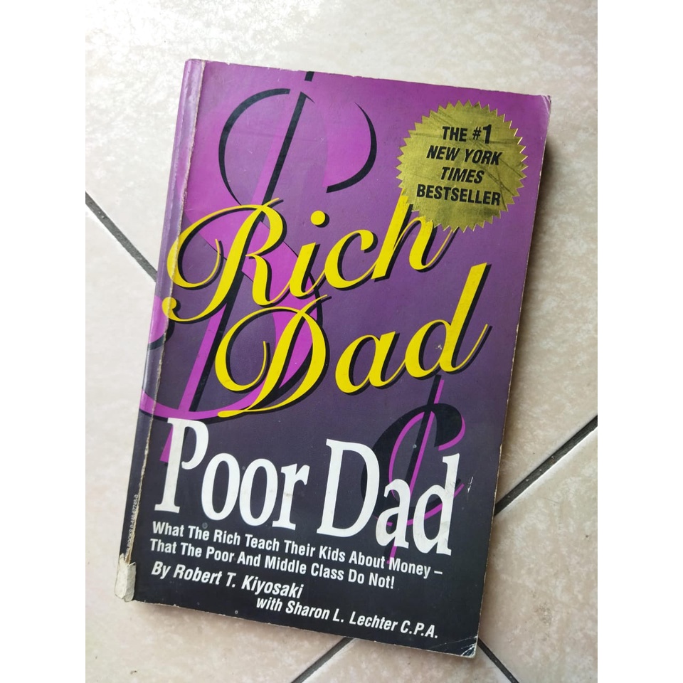 Jual Buku Bisnis Rich Dad Poor Dad Robert T Kiyosaki Shopee Indonesia