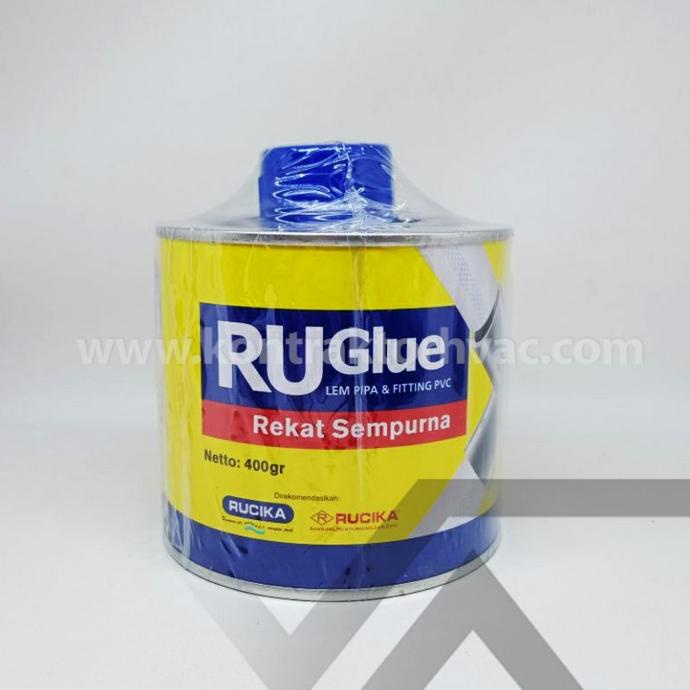 Jual Ruglue 400 Gram Rucika Kaleng Lem Pipa Dan Lem Fitting Pvc 0912