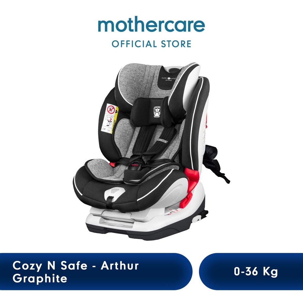 Jual Cozy N Safe Arthur Graphite Kursi mobil putar anak bayi