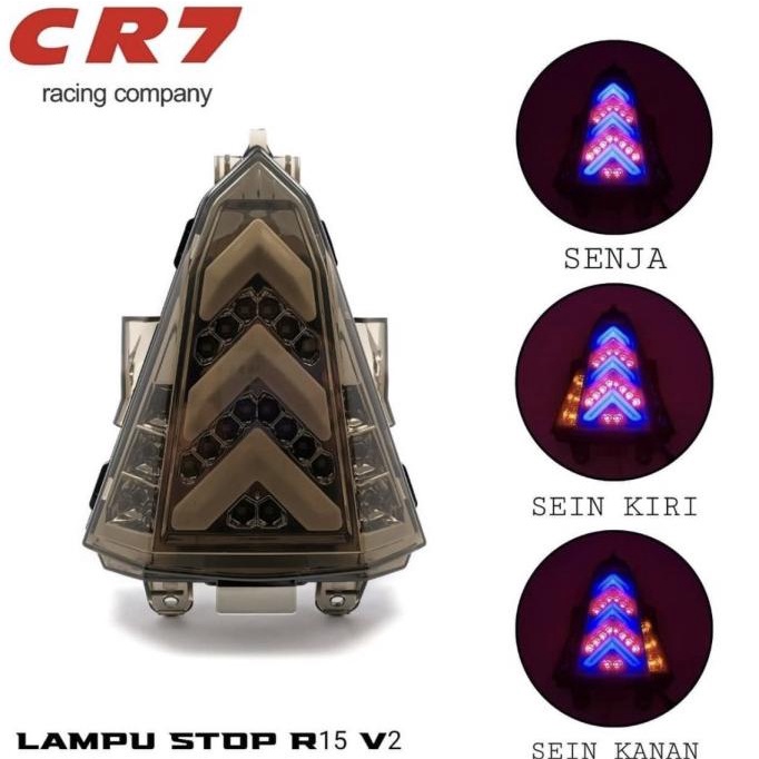 Jual LAMPU STOP LED 3IN1 SET YAMAHA R15 V1 V2 PNP / STOPLAMP LED R15 ...