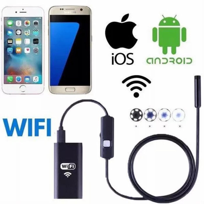 Jual WIFI wireless Android Camera Kamera Endoscope Waterproof mini OTG ...