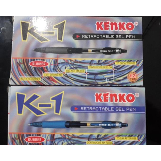 Jual Pulpen Kenko K Retractable Gel Pen Isi Buah Shopee Indonesia