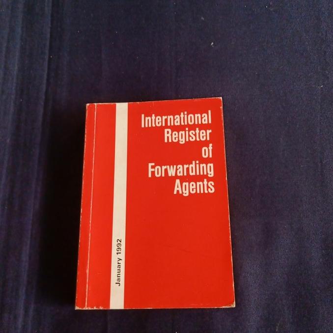 Jual Abat Buku Saku International Register Of Forwarding Agents Shopee Indonesia