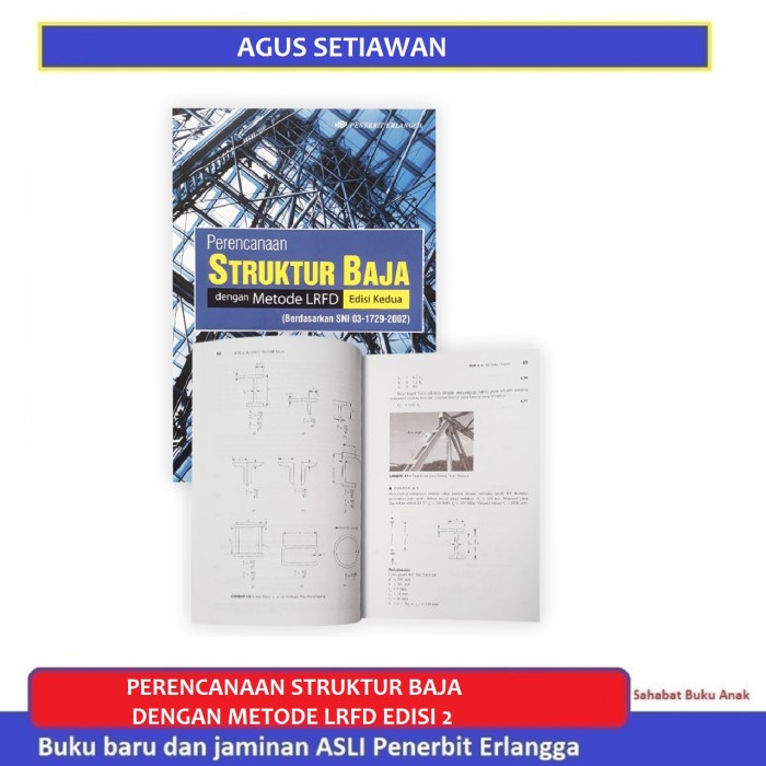 Jual [New Ori] Buku Perencanaan Struktur Baja Metode Lrfd Edisi Ke 2 ...