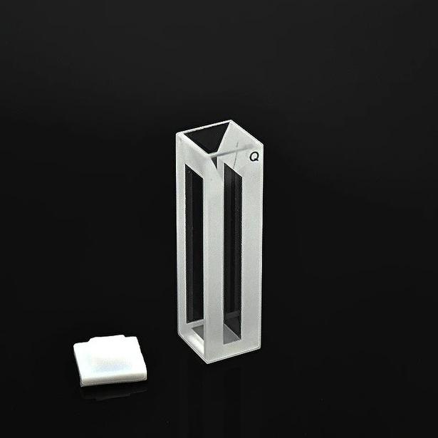 Jual Micro quartz cuvette with lid 1050 / Kuvet Kuarsa Mikro with lid