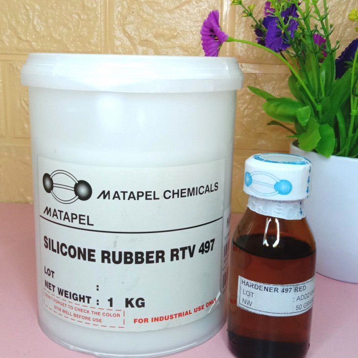 Jual Moulding Silicone Rubber Rtv-497/Cetakan Resin 1Kg | Shopee Indonesia