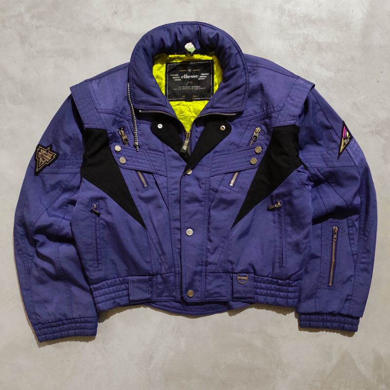 ellesse エレッセ エンブレムデザイン ジャージジャケット