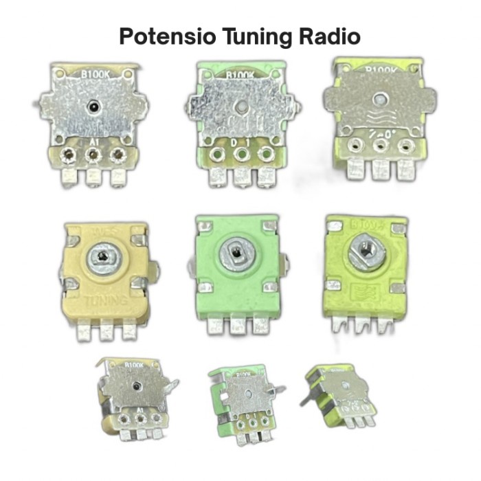 Jual "\"\"\"\] Potensio Tuning radio FM digital B100k 3 pin reverse ...