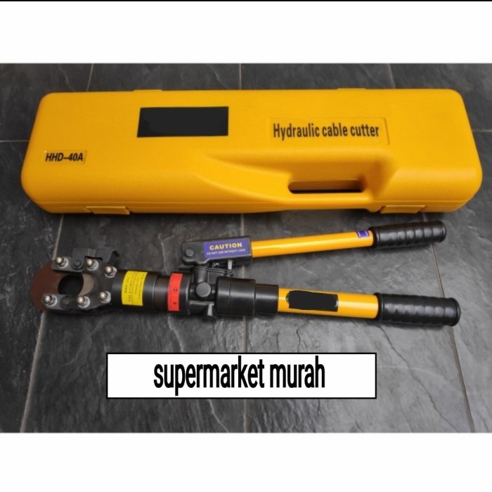 Jual [Original] 40Mm Hydraulic Wire Rope Cable Cutter Potong Kabel ...