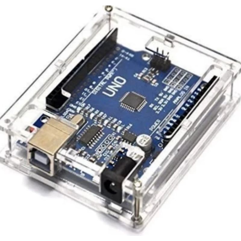 Jual casing box kotak arduino_uno r3 dip smd ch340 tempat module ...