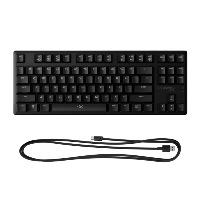 Jual NEW HYPERX ALLOY ORIGINS CORE RGB TKL MECHANICAL GAMING KEYBOARD