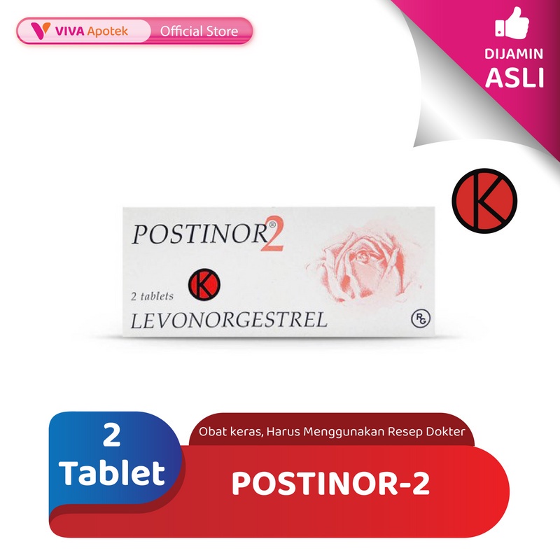 Jual Postinor2 / Kontrasepsi Darurat / Mencegah Kehamilan (2 Tablet) Shopee Indonesia