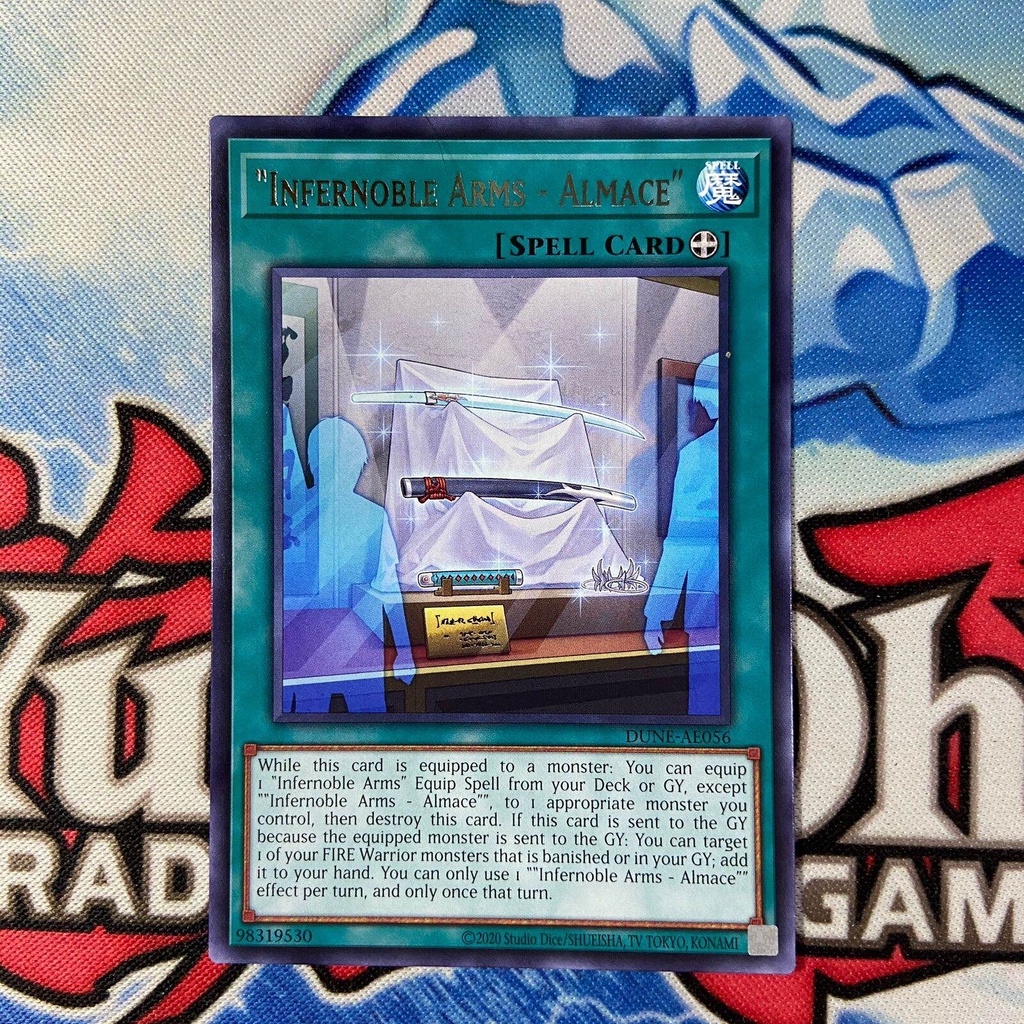 Jual yugioh AE infernoble arms almace DUNE-AE056 R original | Shopee ...